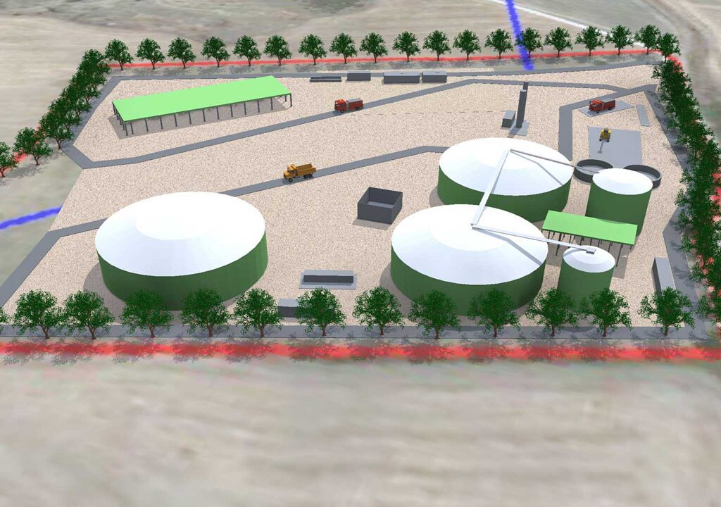 Anaerobic digestion plants in the South