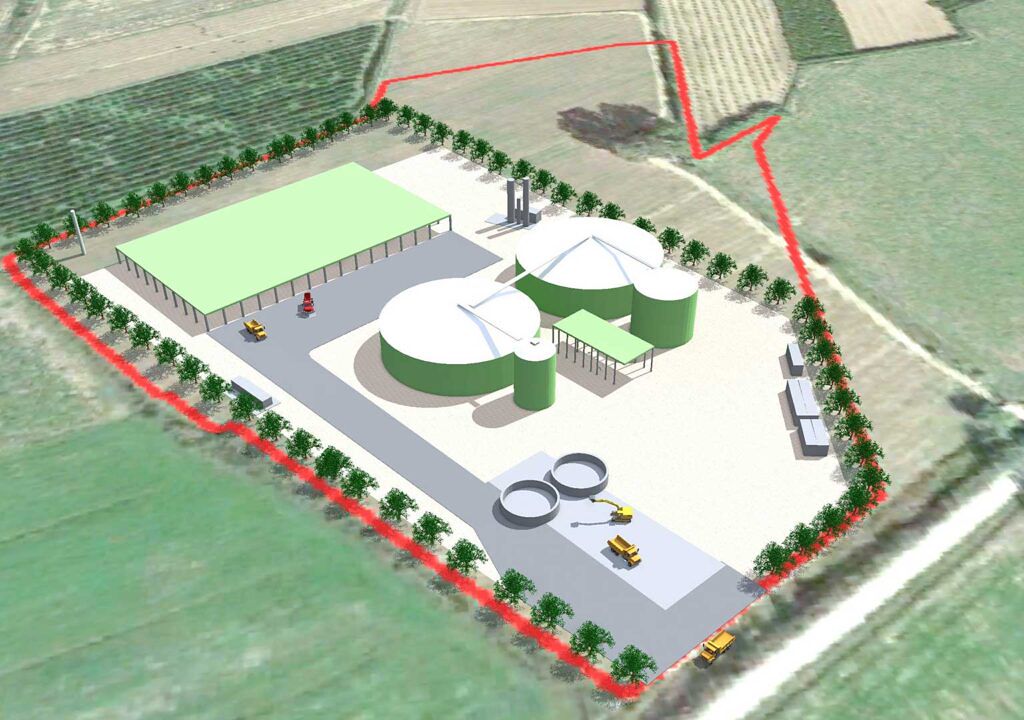 Anaerobic digestion plants in the South