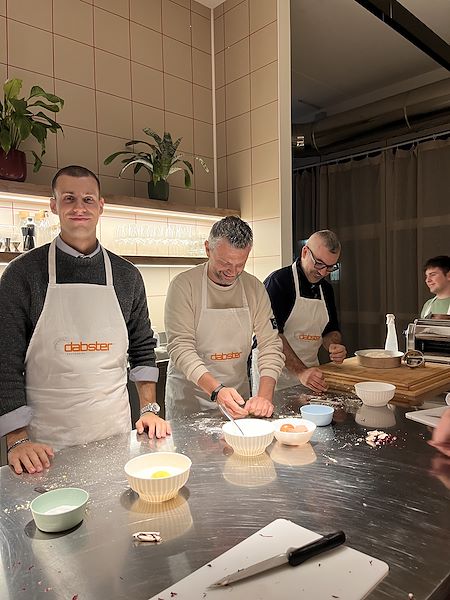 Teambuilding Dabster: ein kollaboratives Erlebnis... in der Küche