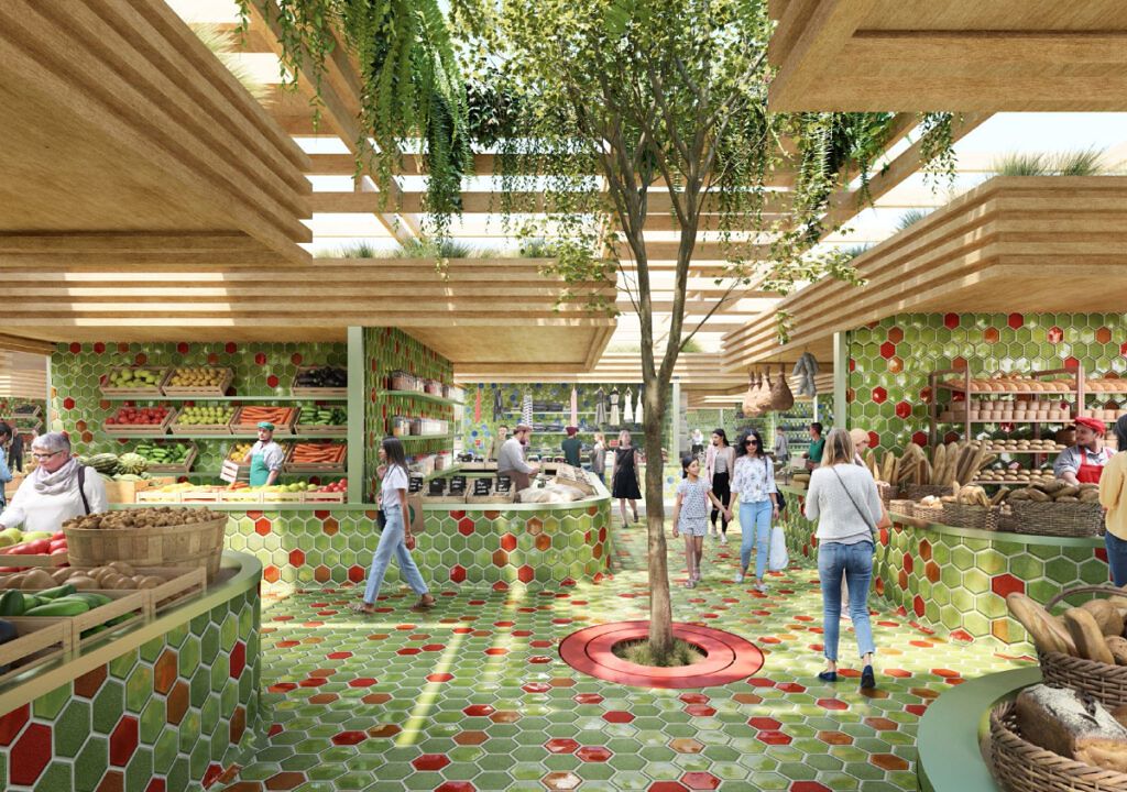 Mercato coperto Monteverde