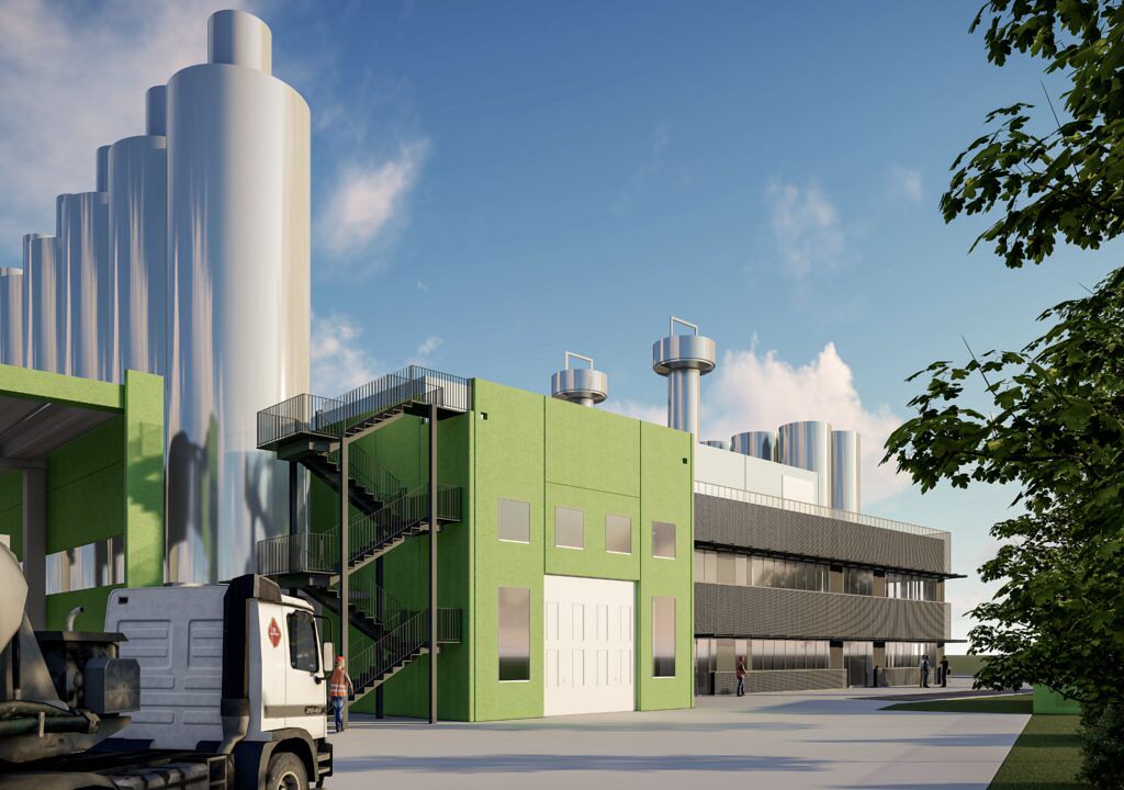 DWB Proteins Industriegebäude