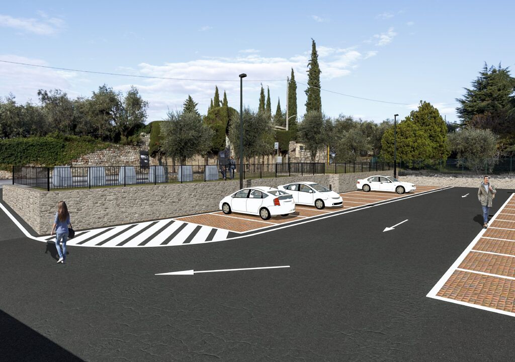 Lake Garda public car park