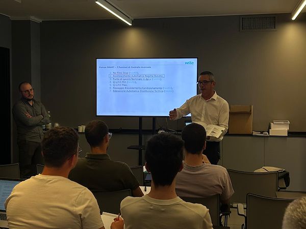 Dabster Teach Academy: Aggiornamento sui sistemi di pompaggio Wilo