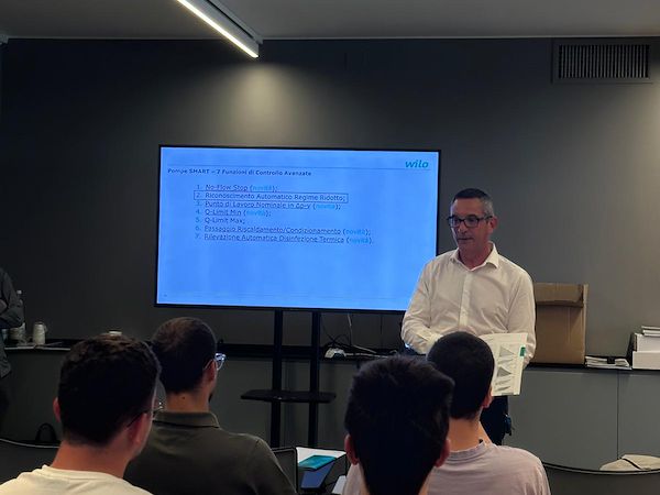 Dabster Teach Academy: Aggiornamento sui sistemi di pompaggio Wilo