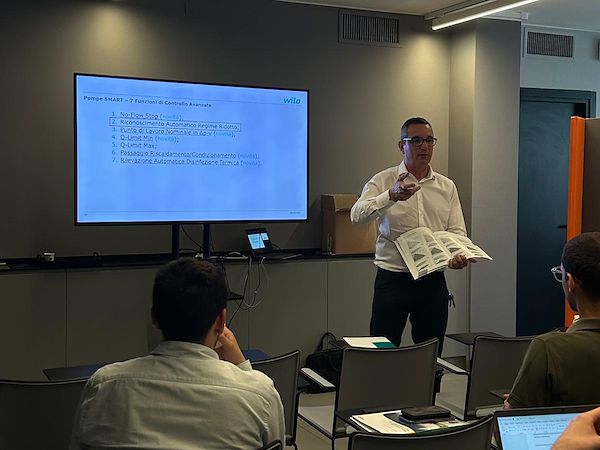 Dabster Teach Academy: Aggiornamento sui sistemi di pompaggio Wilo
